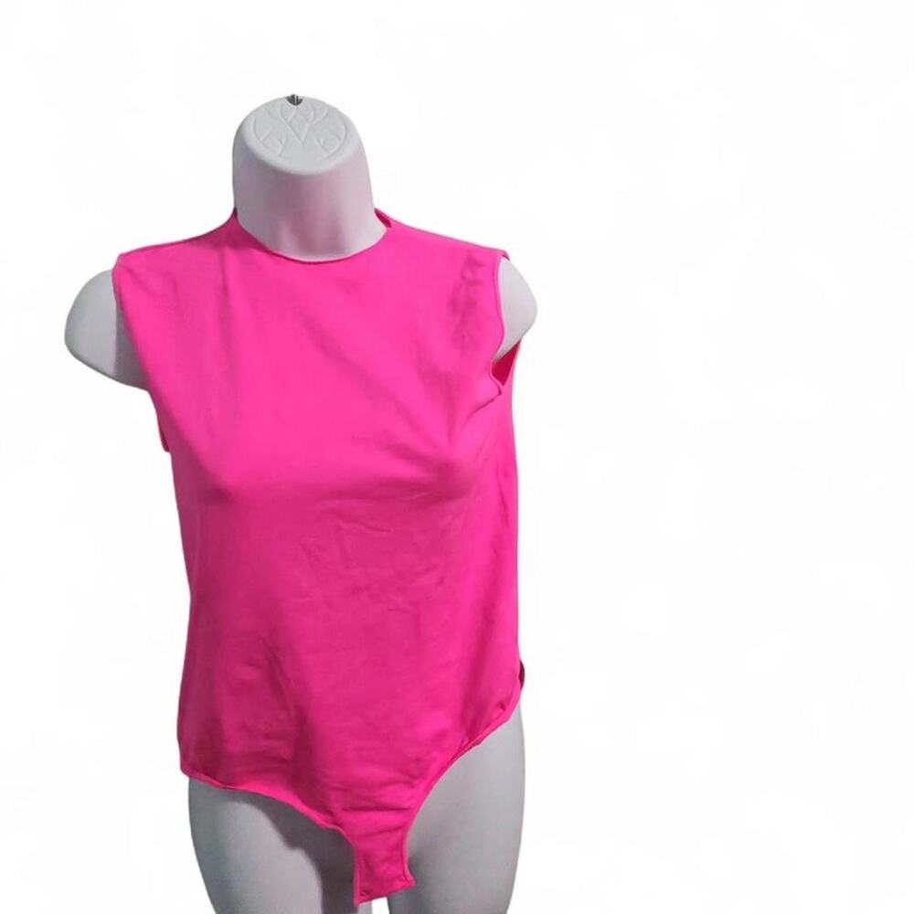 SKIMS Neon Pink Bodysuit Size 2X